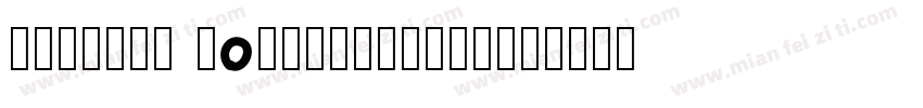 Ruixian TopHeiHeavyG字体转换